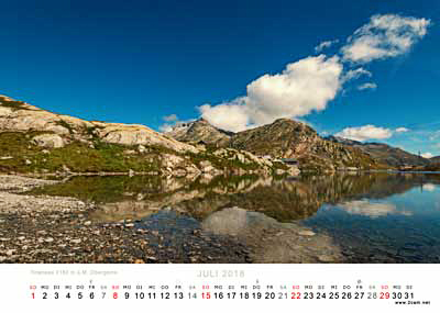 Juli Foto vom 2cam.net Fotokalender 2018