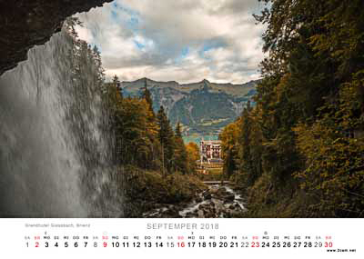 September Foto vom 2cam.net Fotokalender 2018