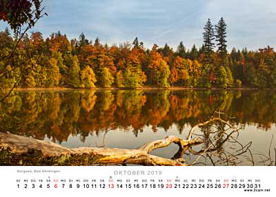 Oktober Foto vom 2cam.net Fotokalender 2019